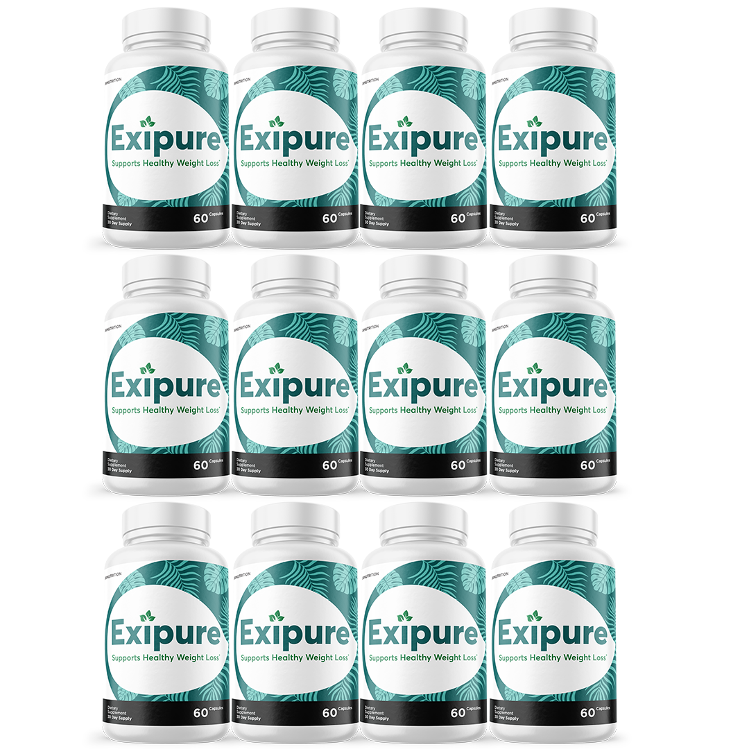 Exipure - Weightloss Dietary Supplement 60 Capsules (12 Pack)